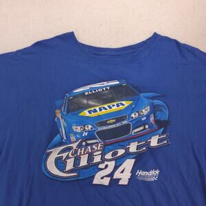 Hendrick Motor Sports Chase Filiott 24 Graphic Shirt Mens Size 2XL Blue